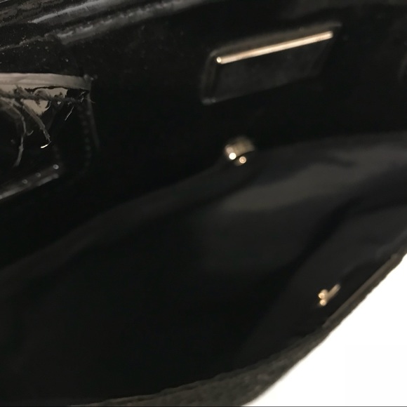 Tommy Hilfiger Black Purse Jacquard Shoulder Bag - Picture 8 of 8